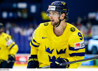 VM: Inför Tre Kronor – Kazakstan Adrian Kempe i Ishockey-VM 2024