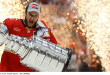 Förhandstitt: Här är lagen i NHL 2024/25 – del 2 Aleksander Barkov firar Stanley cup-segern med Florida Panthers
