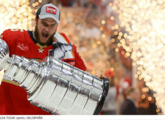 Förhandstitt: Här är lagen i NHL 2024/25 – del 2 Aleksander Barkov firar Stanley cup-segern med Florida Panthers