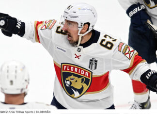NHL: Seger för Florida – nära andra raka titeln Brad Marchand frälste Florida