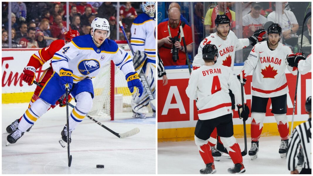 Byram_Kanada Collage med Bowen Byram och Kanada.