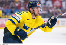 VM: Inför Sveriges gruppavslutning mot Slovakien Tre Kronors Carl Grundström i Ishockey-VM 2024