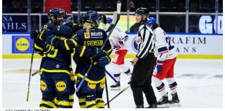Seger för Damkronorna mot Tjeckien Seger för Damkronorna mot Tjeckien