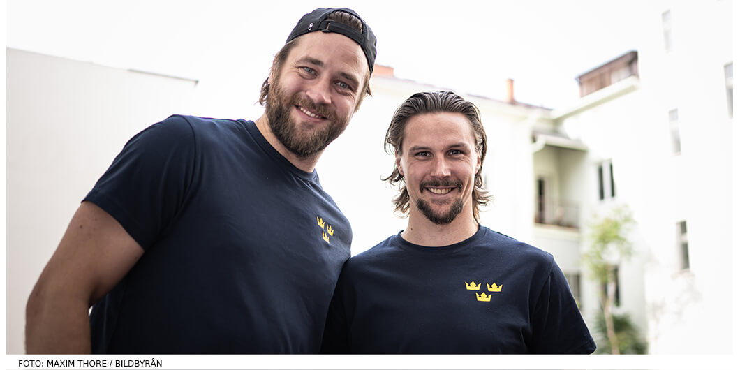 Erik Karlsson och Victor Hedman inför VM 2024