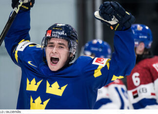 VIDEO: Se målen när Juniorkronorna säkrade gruppsegern Juniorkronorna vidare till kvartsfinal i JVM