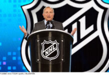 Så gick det för svenskarna i årets NHL-draft Gary Bettman i NHL-draften 2024