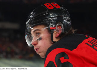 Förhandstitt: Så kan USA ställa upp i 4 Nations Face-Off Jack Hughes i 4 Nations Face-Off