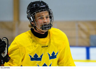 Hlinka-Gretzky Cup: Summering av den första speldagen Jakob Ihs Woziak i Småkronorna