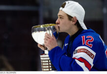 Stjärnorna med – här är USA:s bruttotrupp till JVM James Hagens med i JVM 2026