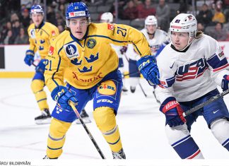 Förlust för Sverige mot USA inför Junior-VM