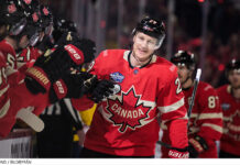 4 Nations: Förlust för Tre Kronor i premiären mot Kanada Nathan MacKinnon