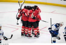 VIDEO: Se målfesten när Kanada säkrade finalbiljetten i 4 Nations Kanada till final i 4 Nations