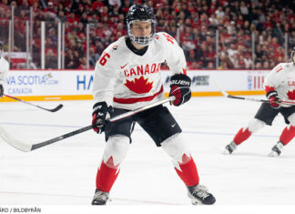 VM: Bedards dubbel frälste Kanada mot Danmark Connor Bedard i Ishockey-VM 2024