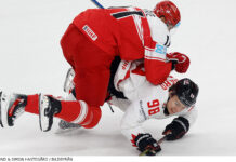 Tredje raka segern för Kanada – trots galen upphämtning av Österrike Connor Bedard i problem i Ishockey-VM