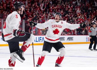 VIDEO: Spänning när Kanada säkrade finalplatsen i JVM