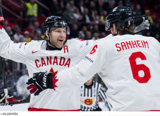 VM: Förlust för Tre Kronor mot Kanada – Tjeckien väntar i kvartsfinal Seger för Kanada mot Tre Kronor