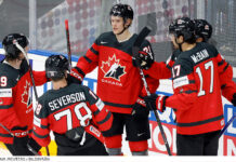 VM: Seger för Kanada i prestigemötet med Finland Kanada firar i Ishockey-VM 2024