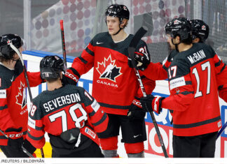 VM: Seger för Kanada i prestigemötet med Finland Kanada firar i Ishockey-VM 2024