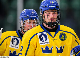 Inför medaljmatcherna i U18-VM Karl Sterner målskytt mot Finland