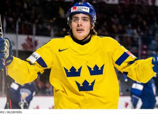 Euro Hockey Tour: Inför Tre Kronor – Schweiz Leo Carlsson i Tre Kronor