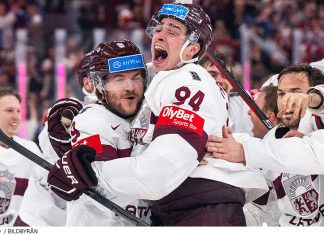 Dramatik när Lettland säkrade ett historiskt VM-brons