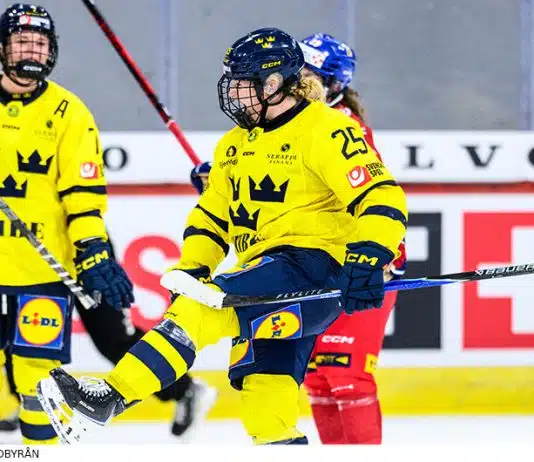 Formbesked av Damkronorna – besegrade Tjeckien Säsongens första seger för Damkronorna