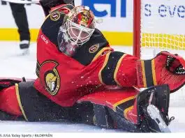 Blytungt för Ullmark – så gick det för svenskarna i nattens NHL-matcher Tungt för Ullmark när Ottawa föll