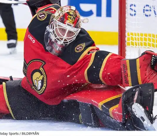 Blytungt för Ullmark – så gick det för svenskarna i nattens NHL-matcher Tungt för Ullmark när Ottawa föll