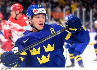 VM: Tre Kronor fortsatt obesegrat efter vinst mot Danmark
