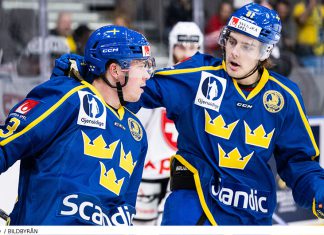 Succédebut för Raymond när Tre Kronor besegrade Schweiz
