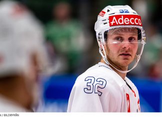 Svenskkollen – så går det för möjliga VM-spelare ute i Europa Lucas Wallmark i Fribourg