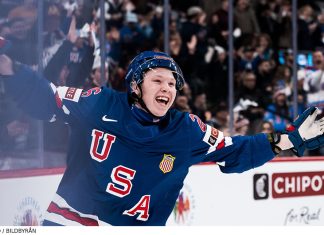 VIDEO: Se målen när USA vann JVM-premiären mot Tyskland Seger för USA i JVM-premiären