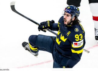 VM: Seger för Tre Kronor efter sen vändning mot Österrike Seger för Tre Kronor mot Österrike