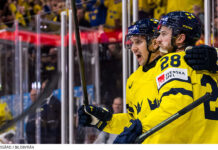 VIDEO: Elias Lindholms succé mot Slovenien – se hans hattrick här Elias Lindholms hattrick mot Kanada