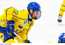 U18-VM: Målfest när Småkronorna vann premiären mot Schweiz Inför Småkronornas kvartsfinal i U18-VM