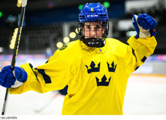U18-VM: Sverige vidare till semifinal efter seger mot Schweiz Sverige till semifinal i U18-VM 2025