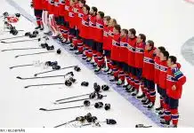 VM: Succé för svensken när Norge vann Jacob Berglund hjälte för Norge i Hockey-VM