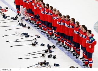 VM: Succé för svensken när Norge vann Jacob Berglund hjälte för Norge i Hockey-VM