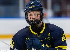 Hlinka-Gretzky Cup 2026: Tung förlust för Småkronorna – föll i slutsekunderna Förlust för Småkronorna mot Schweiz