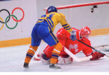 Fem klassiska ögonblick i den svenska ishockeyhistorien Peter Forsbergs mål i Lillehammer 1994