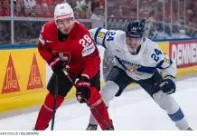 Inför VM-finalen mellan Schweiz och Finland Inför VM-finalen mellan Schweiz och Finland