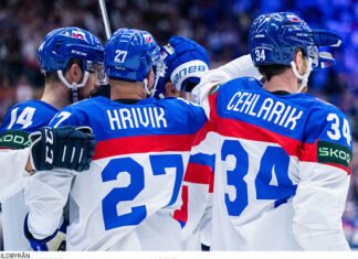 VIDEO: Slovakien närmar sig slutspelet – se målen mot Polen här Hrivik och Cehlarik firar i Ishockey-VM