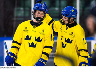 Hlinka-Gretzky Cup: Ny seger för Småkronorna – vinner gruppen Ny målfest för Småkronorna