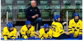 U18-VM: Tungt för Småkronorna – krossade av USA Tung förlust för Småkronorna i U18-VM