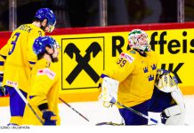Channel One Cup: Ny förlust för Tre Kronor Sveriges JVM spelare