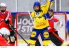U18-VM: Seger för Sverige mot Schweiz Seger för Sverige i U18-VM