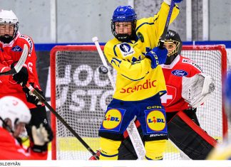 U18-VM: Seger för Sverige mot Schweiz Seger för Sverige i U18-VM