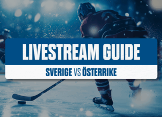 Stream & Odds till Sverige-Österrike i VM 2025 Guide för att streama Sverige vs Österrike live i Hockey-VM 2025.