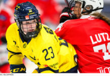 Tung start på säsongen för Tre Kronor Dam – förlust mot Schweiz Förlust för Tre Kronor Dam i säsongspremiären.