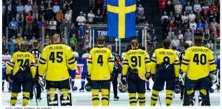 Inför kvartsfinalen mellan Tre Kronor och Schweiz Inför Tre Kronors kvartsfinal mot Schweiz